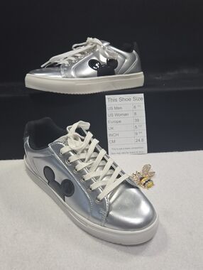 Disney x Aldi Exclusive Metallic Mickey Mouse Sneakers
